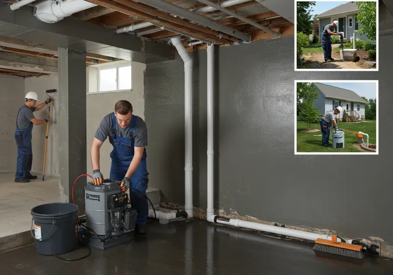 Basement Waterproofing and Flood Prevention process in Ben Lomond, CA